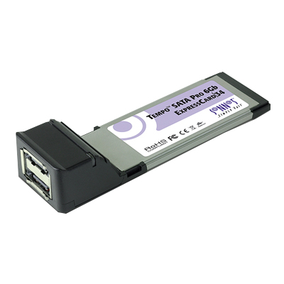 Sonnet Technologies Tempo™ SATA Pro 6Gb ExpressCard® / 34｜テック