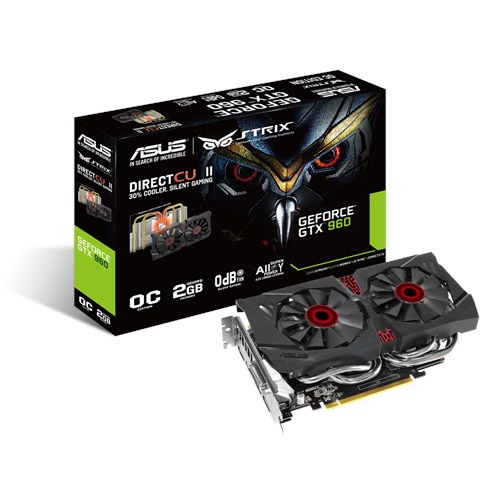 ASUS STRIX GTX960 DC2OC 2GD5