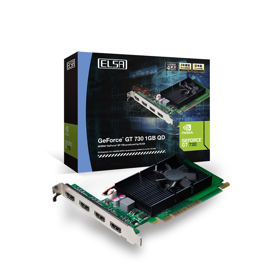 ＥＬＳＡ ＮＶＩＤＩＡ　ＧｅＦｏｒｃｅ　ＧＴ　７３０