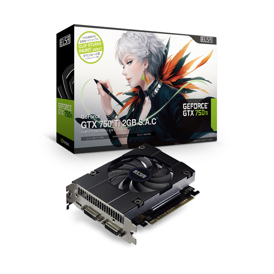 ELSA GeForce GTX 1050 Ti 4GB LP - 株式会社 エルザ ジャパン