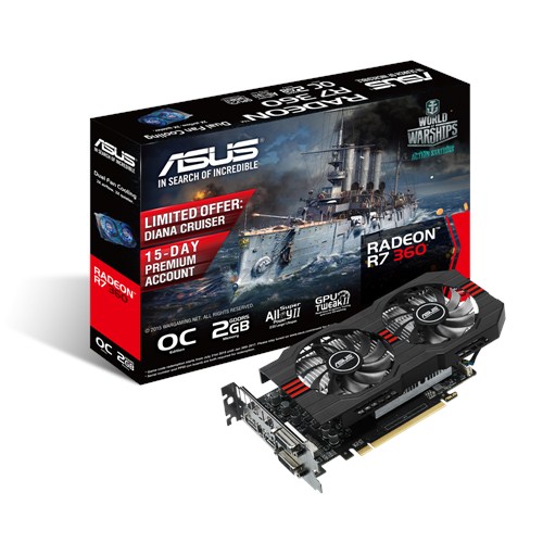 ASUS（エイスース） R7360-OC-2GD5｜テックウインド株式会社