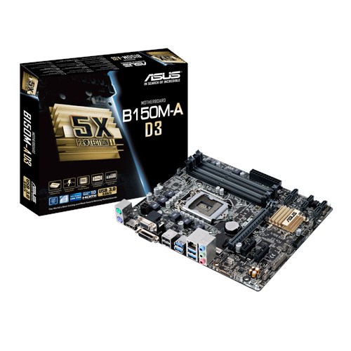 ASUS B150M-A D3 LGA1151 microATX マザーボード