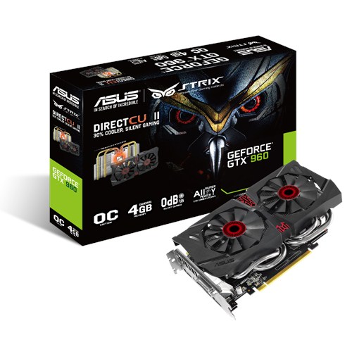 ASUS（エイスース） STRIX-GTX960-DC2OC-4GD5｜テックウインド株式会社