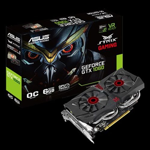 ASUS STRIX-GTX1060-DC2O6G 6GB