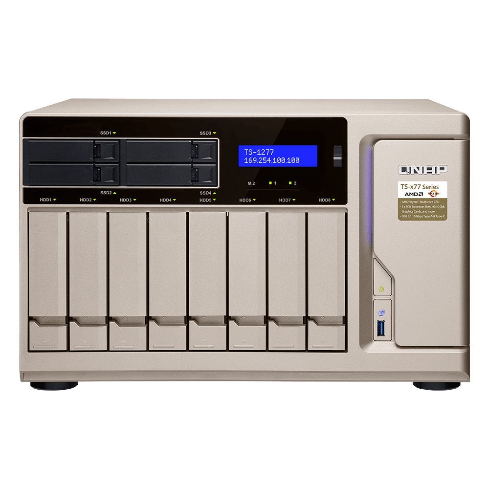 Qnap 正規代理店 デスクトップ タワー型 12ベイ Ts 1277 テックウインド株式会社