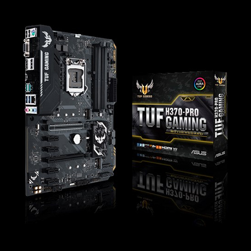 TUF GAMING H370-PRO マザーボード I/Oパネル付属