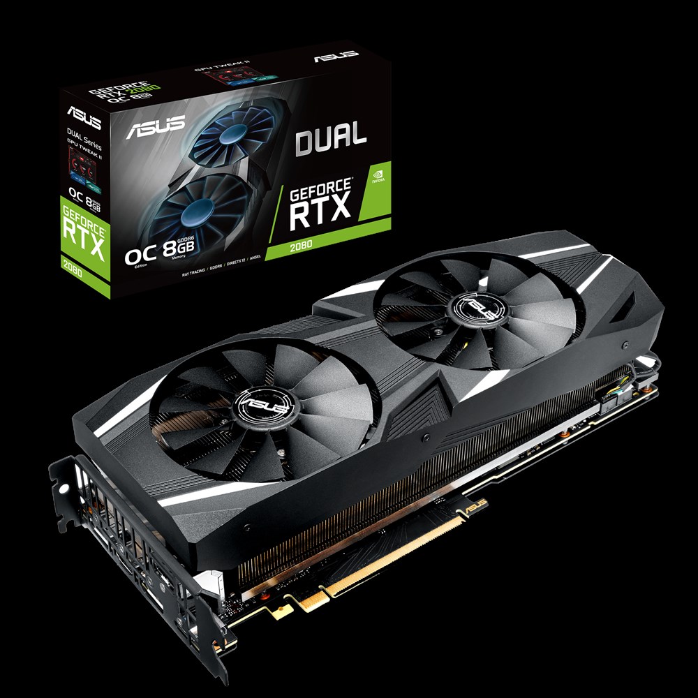 ASUS（エイスース） DUAL-RTX2080-O8G｜テックウインド株式会社