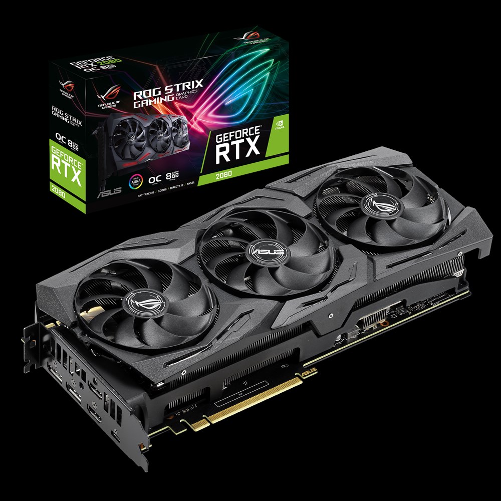 ASUS（エイスース） ROG-STRIX-RTX2080-O8G-GAMING｜テックウインド ...