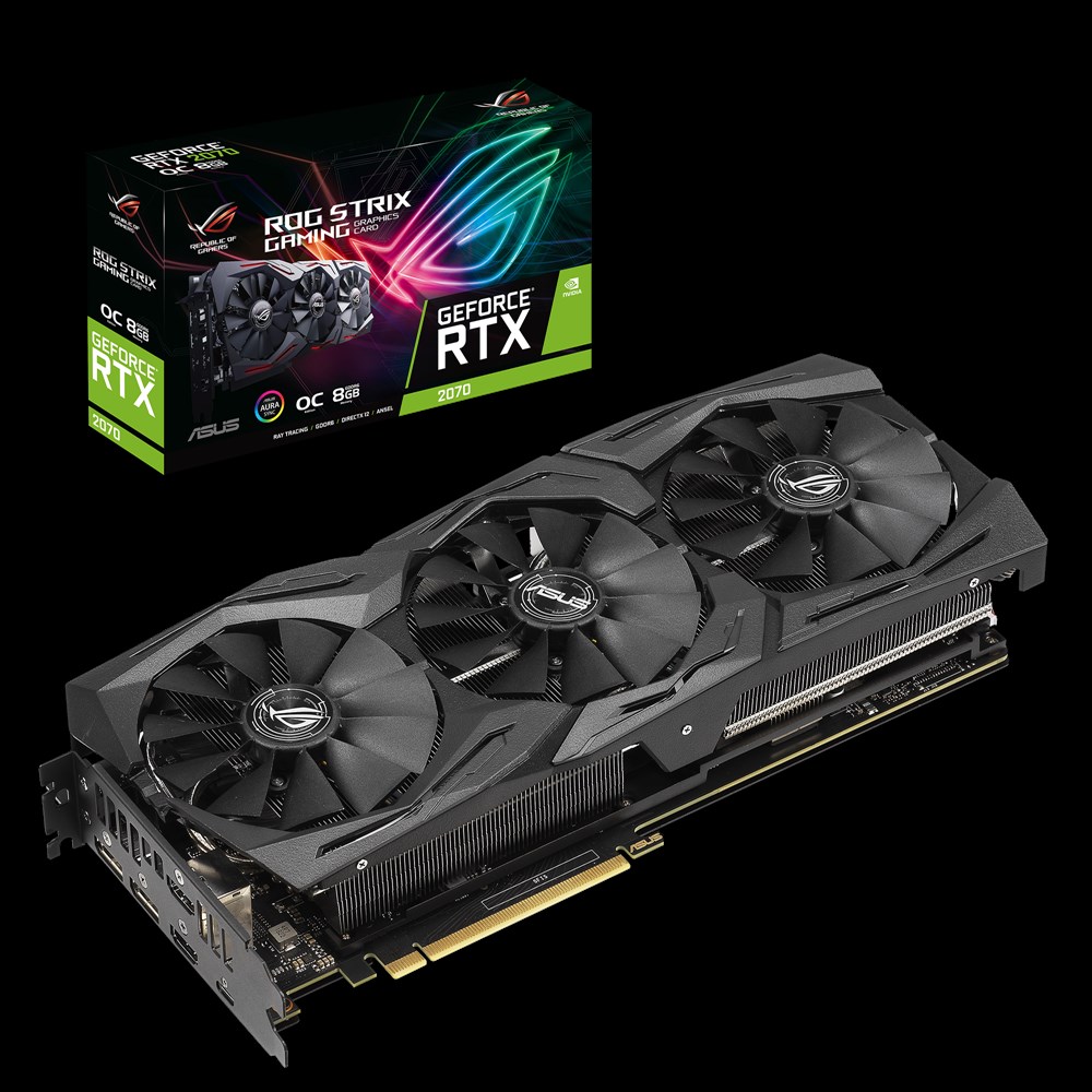 ASUS（エイスース） ROG-STRIX-RTX2070-O8G-GAMING｜テックウインド ...