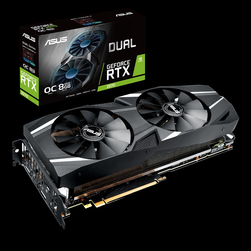 ASUS（エイスース） DUAL-RTX2070-O8G｜テックウインド株式会社
