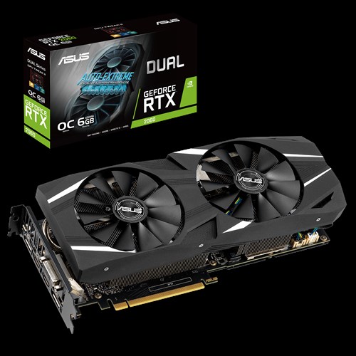 ASUS DUAL RTX2060 O6G EVO グラフィックボード