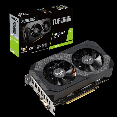 ASUS TUF GTX 1660 Super搭載 6GB OC