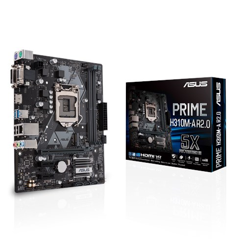 Core i5 8400 マザーボード付　asus prime H310M A ASUS（エイスース） PRIME H310M-E R2.0｜テックウインド株式会社