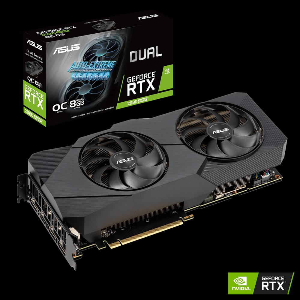 新品 ASUS DUAL-RTX2080S-O8G-EVO-V2