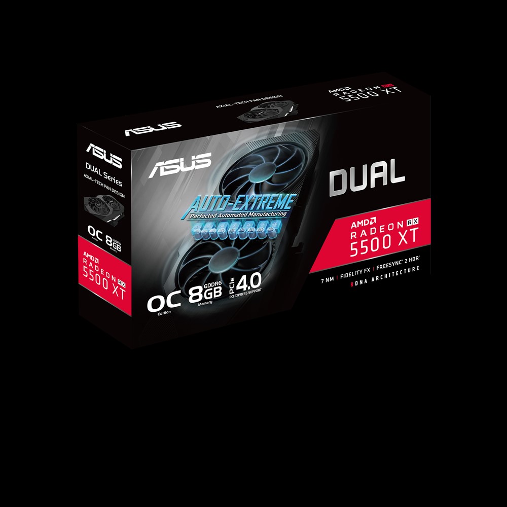 ASUS（エイスース） DUAL-RX5500XT-O8G-EVO｜テックウインド株式会社