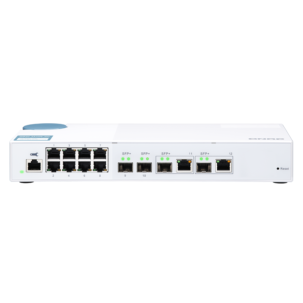ルーター・ネットワーク機器 qsw-m408-2c 10GbE QSW-M408-2C | Entry-level 10GbE Layer 2 Web Managed Switch