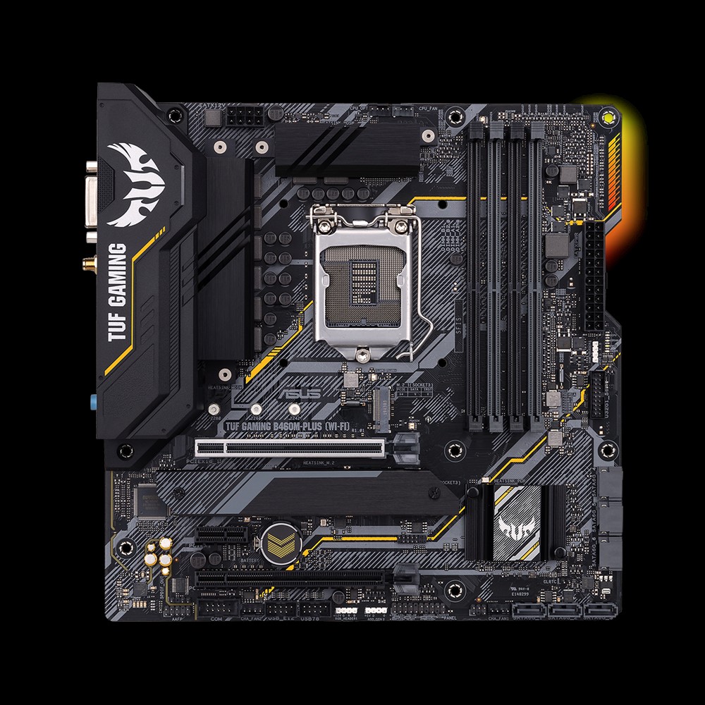 PCパーツ Asus Tuf gaming b460m-plus ASUS TUF GAMING B460M-PLUS - Płyty główne socket 1200