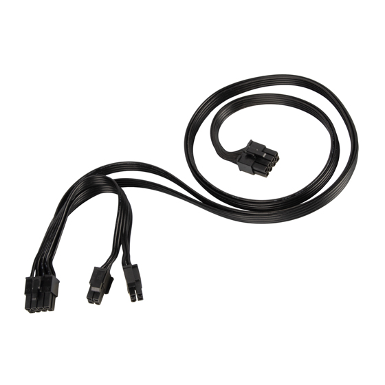 SST-PP13 - Silverstone社製電源用EPS8ピンとPCI-E8ピンの双方向