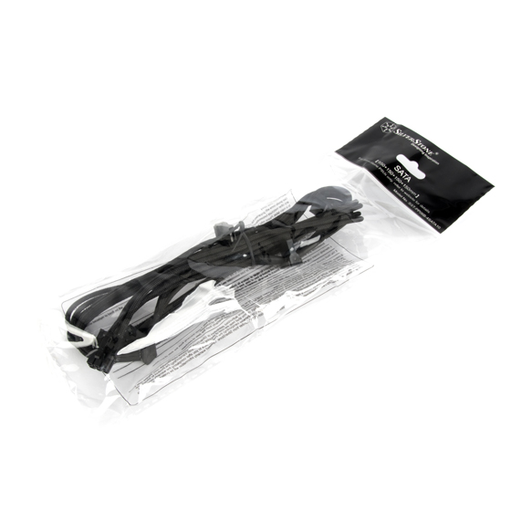 SST-PP06B-4SATA10 - 電源専用SATA電源(x4)スリーブモジュラー