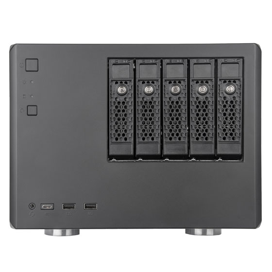 SST-CS351 - 5ベイSAS-12G / SATA-6G ホットスワップ対応高性能NAS