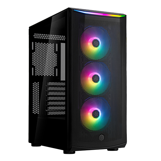 SST-FA512Z-BG - 優れた冷却性能を備えた高エアフローATX