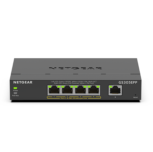 【新品・未開封】PoE +ネットワークスイッチ　GS308EPP-100JPS GS308EPP｜GS308EPP-100JPS｜ギガ8ポート PoE+(123W)対応