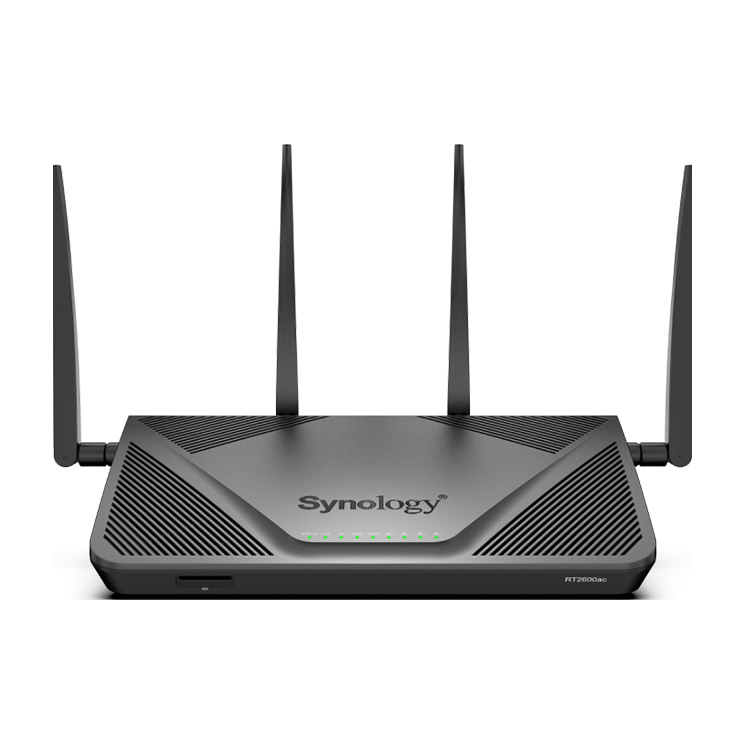 Synology Router RT2600ac (SDカード64GB付) RT2600ac ― 家庭用メッシュ Wi-Fiルーター｜テックウインド株式会社