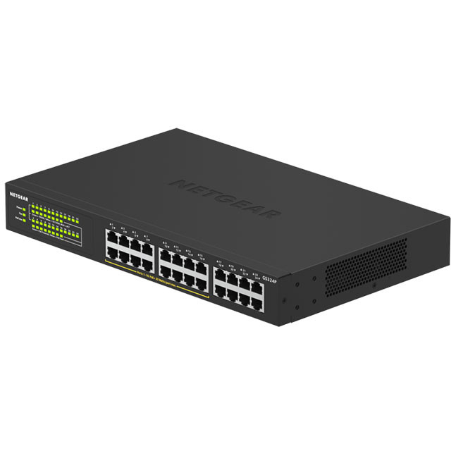 GS324P-100AJS ― POE+対応 (190W) ギガビット24ポート アンマネージ