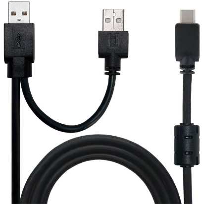 USB-A to USB-C デュアルディスプレイケーブル USB-A(Dual) to USB-C ケーブル(2.5m)｜テックウインド株式会社