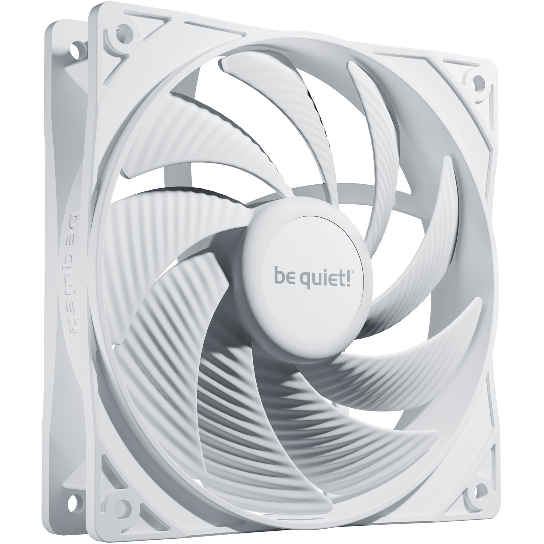 PURE WINGS 3 120mm PWM High Speed White ― 静音ケースファン
