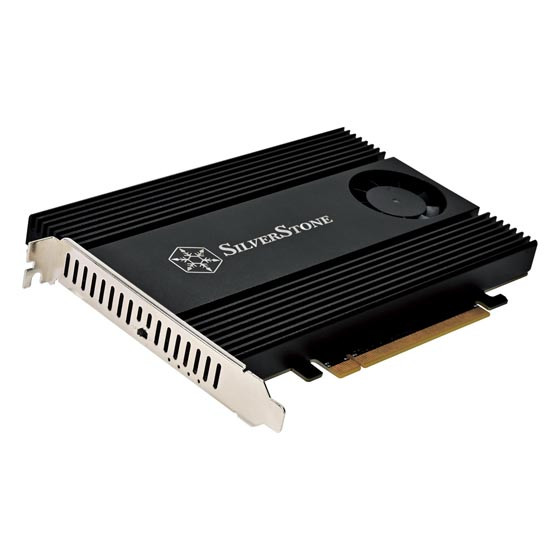 SST-ECM40 ― PCIe 4.0 x16～4 x M.2 NVMe SSDアダプタカード｜テック