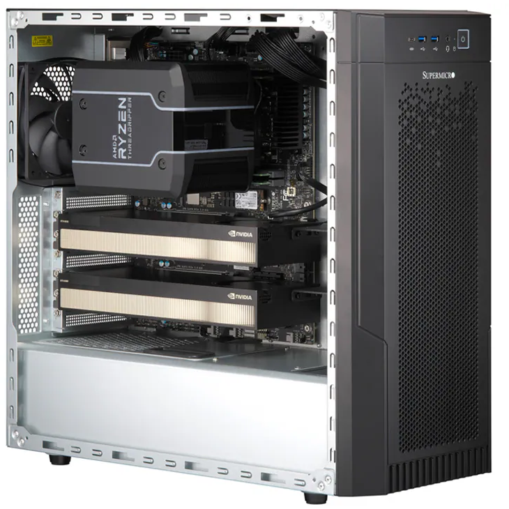 A+ Workstation AS -531AW-TC ― AI・HPC・3DCG向けタワー型ワーク