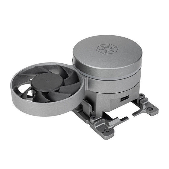 SST-XAC-F70-C ― XE360 シリーズ水冷ブロック向けに設計された 70mm