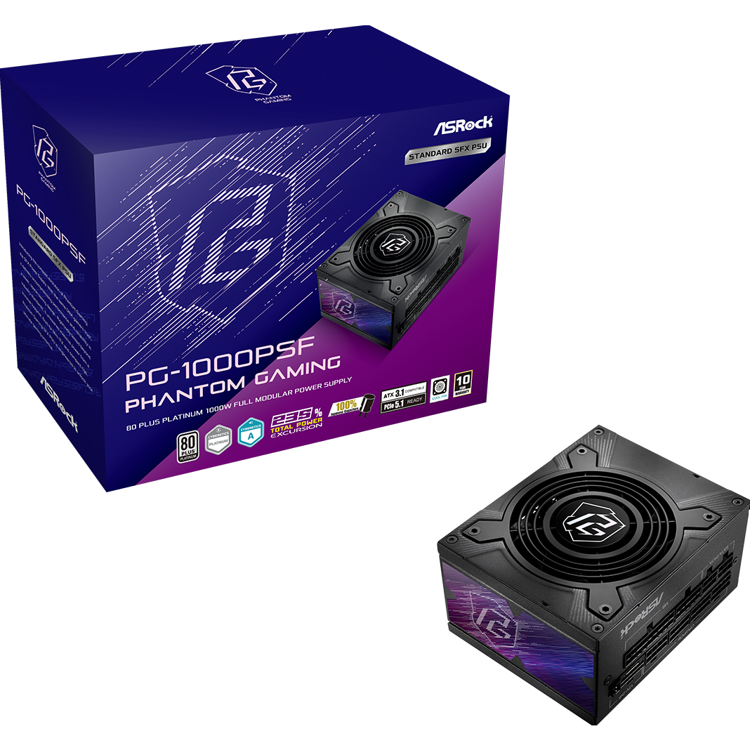 値下げ 新品未開封 FSP 1000W 80 PLUS PLATINUM PG-1000PSF｜80 PLUS Platinum認証のフルモジュラー式1000W SFX電源