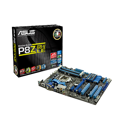 ASUS製　ATXマザーボード　P8Z68-V　LGA1155