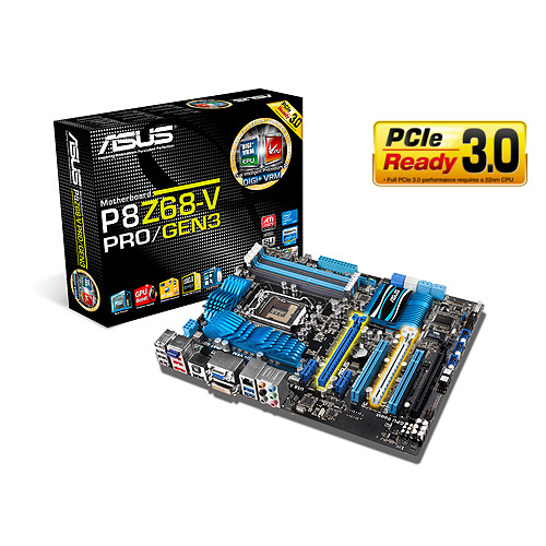 ASUS製　ATXマザーボード　P8Z68-V PRO/GEN3　LGA1155