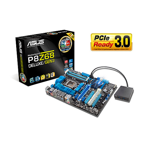 ASUS製　ATXマザーボード　P8Z68 DELUXE　LGA1155