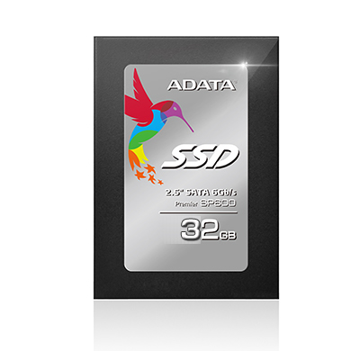 ADATAのメモリー ソリューション SSD SP600 シリーズ(32/64/128/256GB