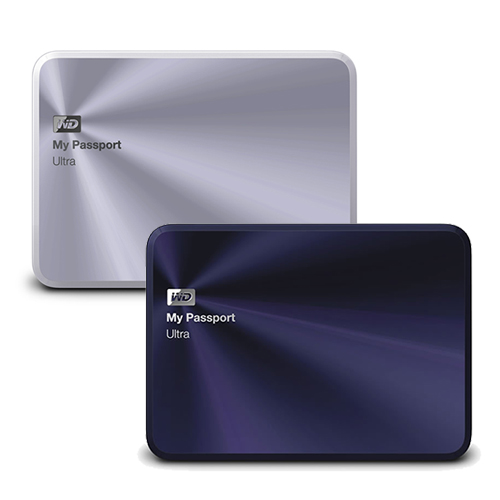 Western Digital プレミアムストレージ My Passport Ultra Metal