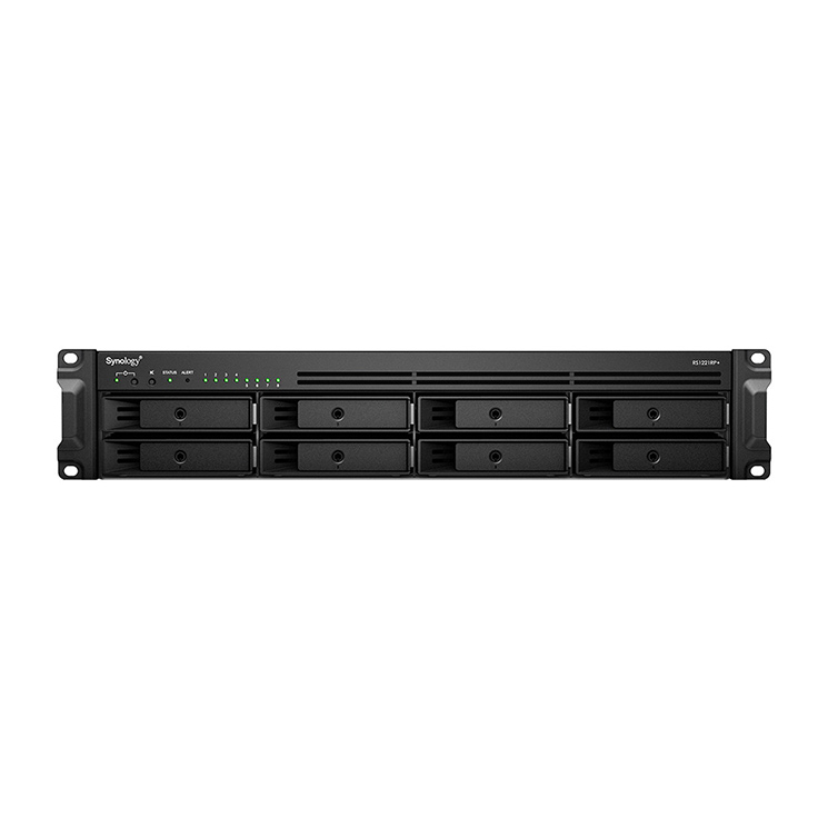RS1221RP+ ― 2U 8ベイ 冗長電源付きラックマウント型 NAS｜テック