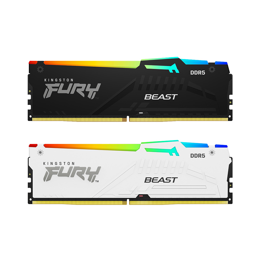 【動作品】メモリ Fury Beast DDR5 RGB 128 GB Amazon.com: Kingston FURY Beast RGB 128GB (4x32GB) 5200MT/s