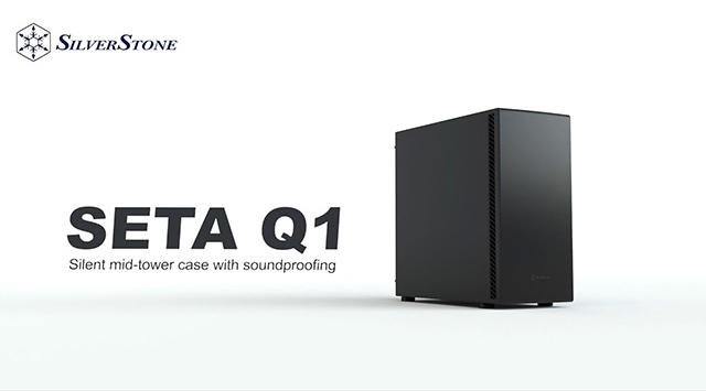 SilverStone防音性能を最大限高めたミドルタワーPCケース “SETA Q1” 発売のご案内