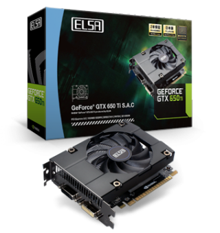 ELSA GEFORCE GTX 650Ti 1GB S.A.C