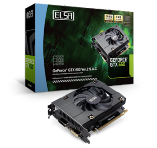 ELSA GEFORCE GTX650 V2 1GB S.A.C