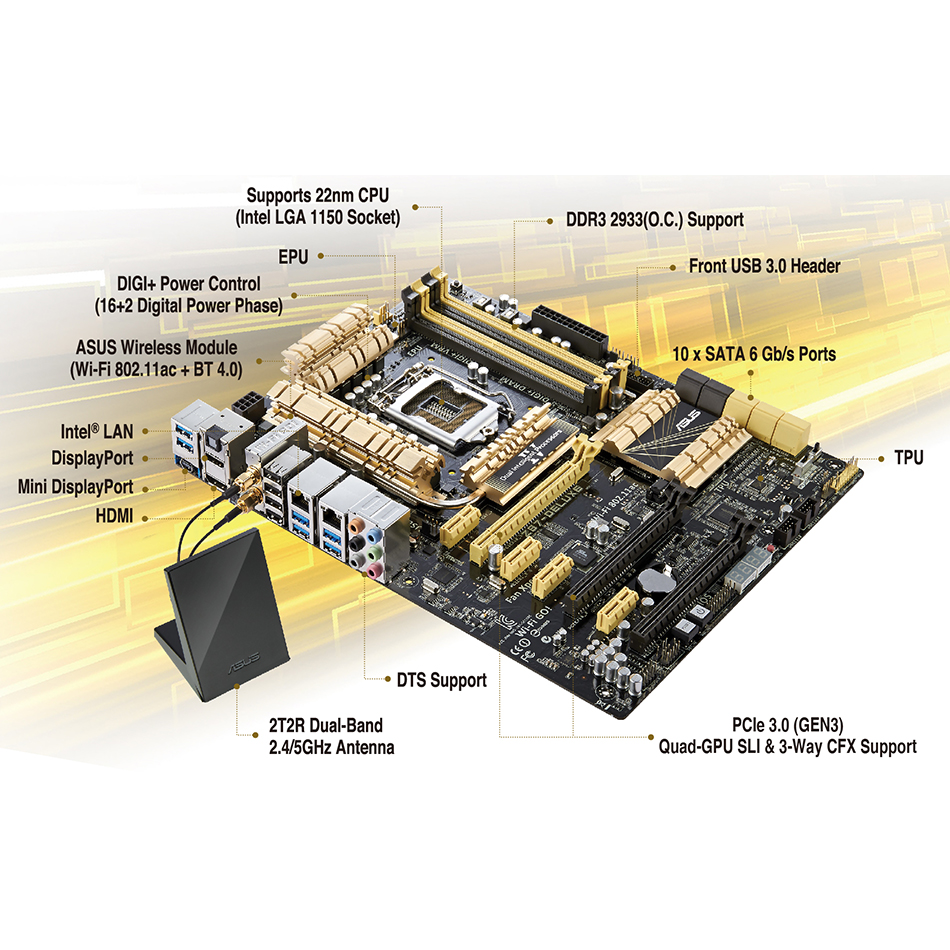 ASUS（エイスース） Z87-DELUXE｜テックウインド株式会社