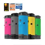 「boomBOTTLE」水筒型カラフルワイヤレススピーカーの写真
