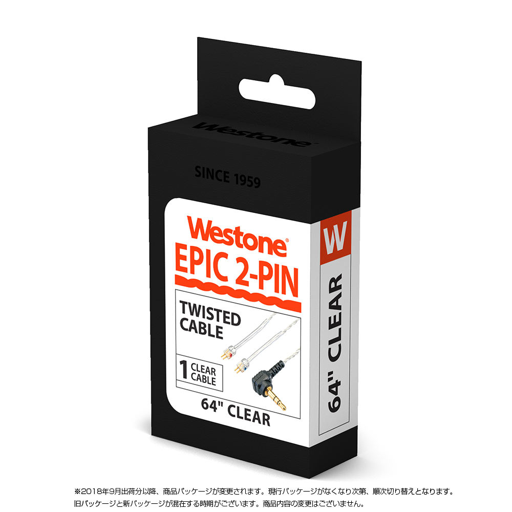 EPIC編み込みケーブル 64インチ（2Pin）｜テックウインド株式会社