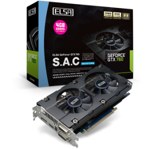 ELSA GEFORCE GTX760 4GB S.A.C