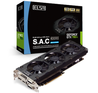 ELSA GEFORCE GTX 780Ti 3GB S.A.C