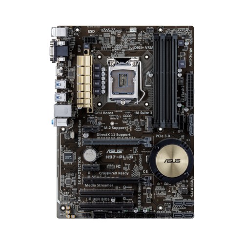 M0768 ASUS H97-PLUS LGA1150 H97 ATXマザ